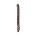 Blush Dr. Skin 18 in. Double Dildo Brown - Fantasies Boutique