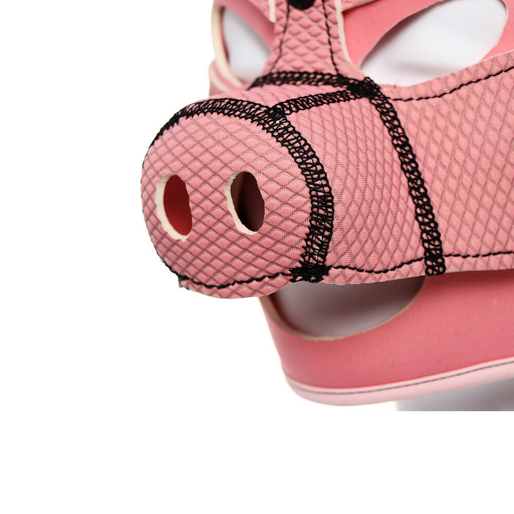 Ple'sur Neoprene Pig Mask Hood Pink Bag Packaging - Fantasies Boutique