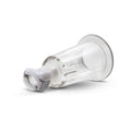 Temptasia - Nipple Pumping Cylinders - Set of 2 (1in Diameter) - Clear