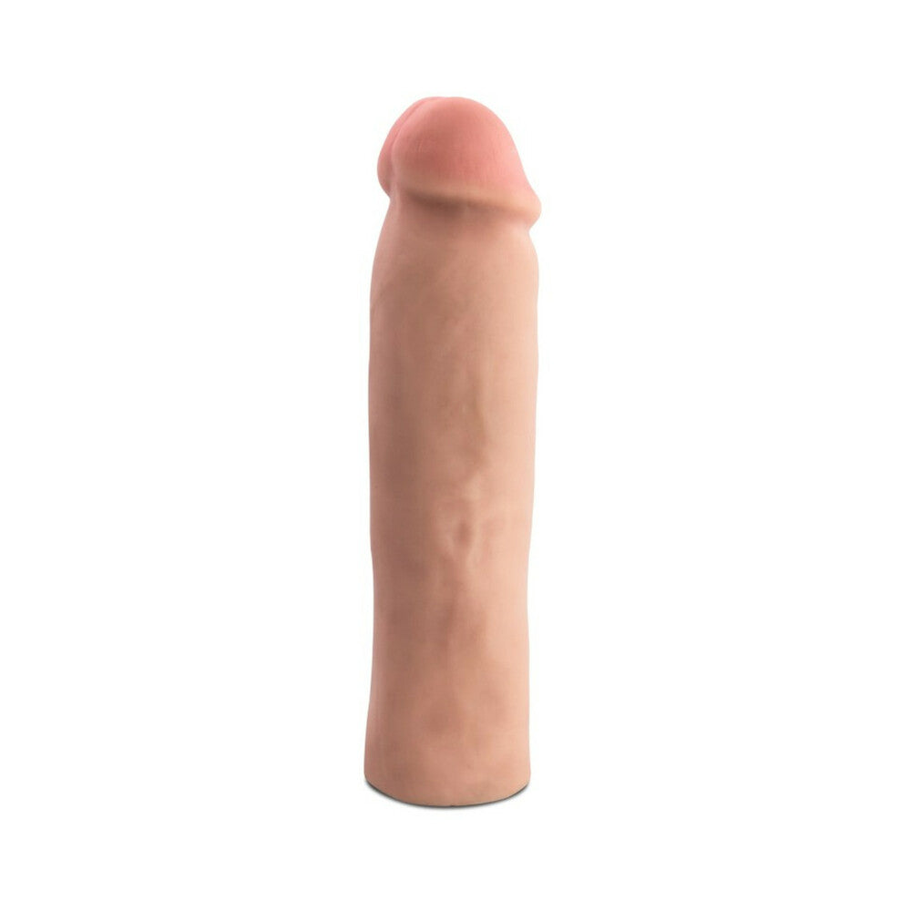Blush Performance Magnum Xtender 1.75 in. Penis Extender Sleeve Beige - Fantasies Boutique