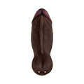 Shaft Bullet Rechargeable Realistic Silicone Mini Vibrator Mahogany - Fantasies Boutique