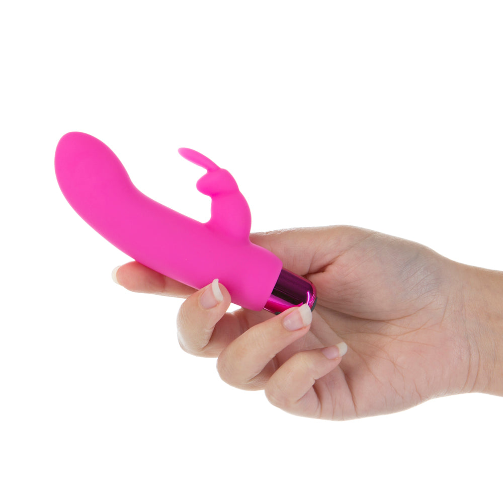Powerbullet Alice's Bunny Rechargeable Bullet Vibrator with Silicone Rabbit Sleeve Pink - Fantasies Boutique