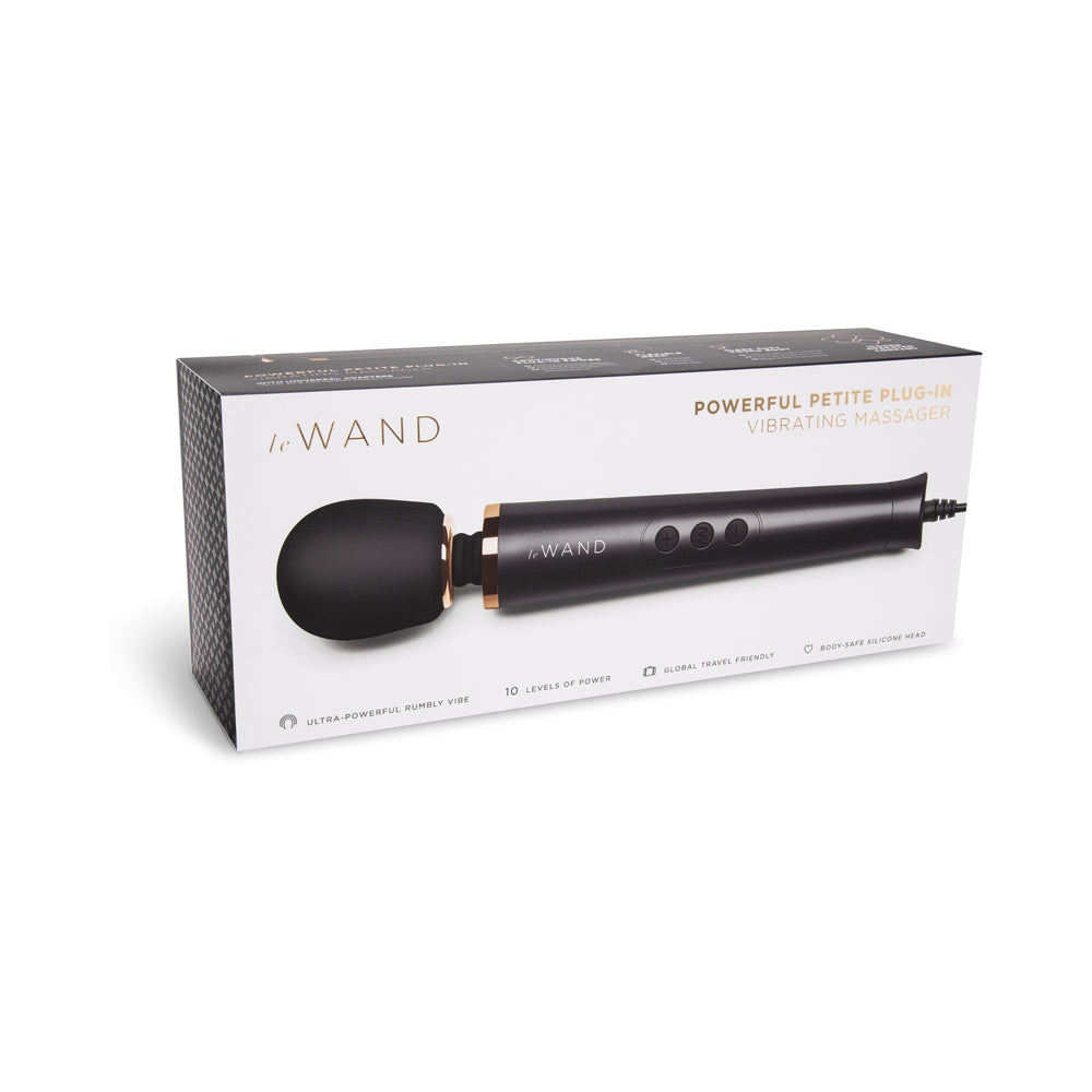 Le Wand Powerful Petite Plug-In Black - Fantasies Boutique