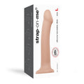 Strap-On-Me Bendable Dual-Density Silicone Suction Cup Dildo Vanilla L - Fantasies Boutique