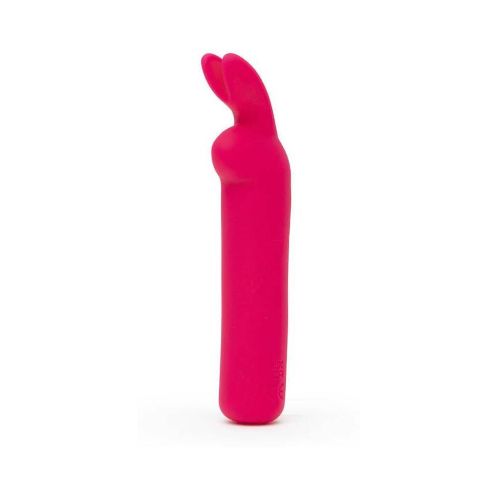 Happy Rabbit Rechargeable Silicone Bullet Vibrator With Ears Pink - Fantasies Boutique