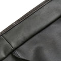 Ple'sur Adjustable PVC Spanking Skirt With Built-In Thong Black S/M
