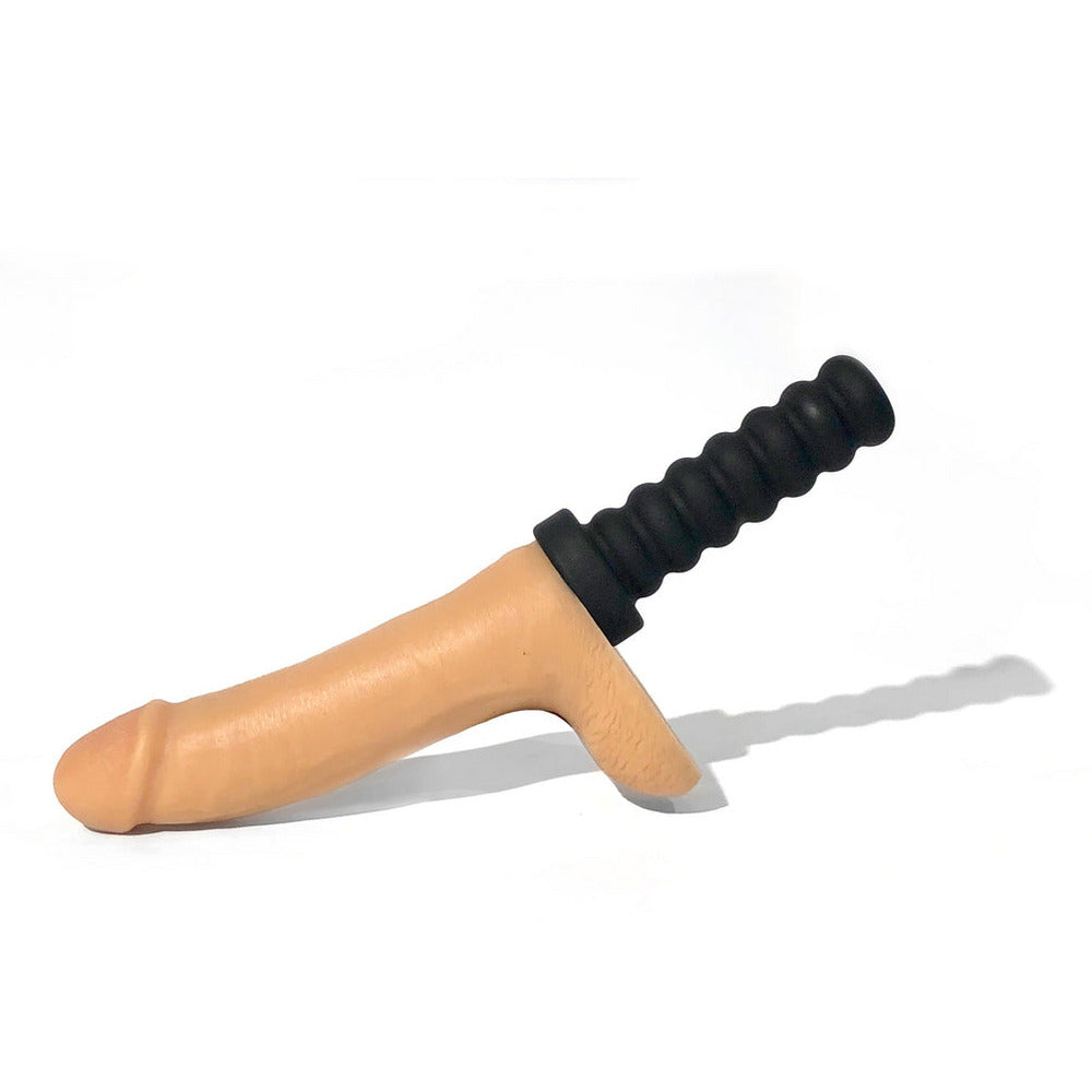 Rascal Rammer + Suction 8 in. Dildo with Handle and Suction Cup - Fantasies Boutique