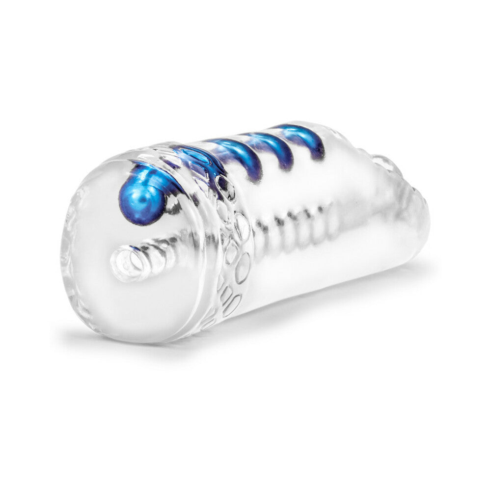 Blush M for Men Snatch Vagina Stroker Clear - Fantasies Boutique
