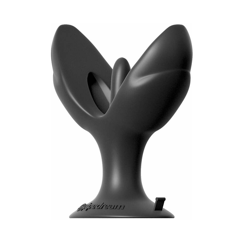 Pipedream Anal Fantasy Collection Silicone Insta-Gaper Expanding Plug Black - Fantasies Boutique