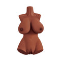 PDX Plus Perfect 10 Torso Dual Entry Masturbator Brown - Fantasies Boutique