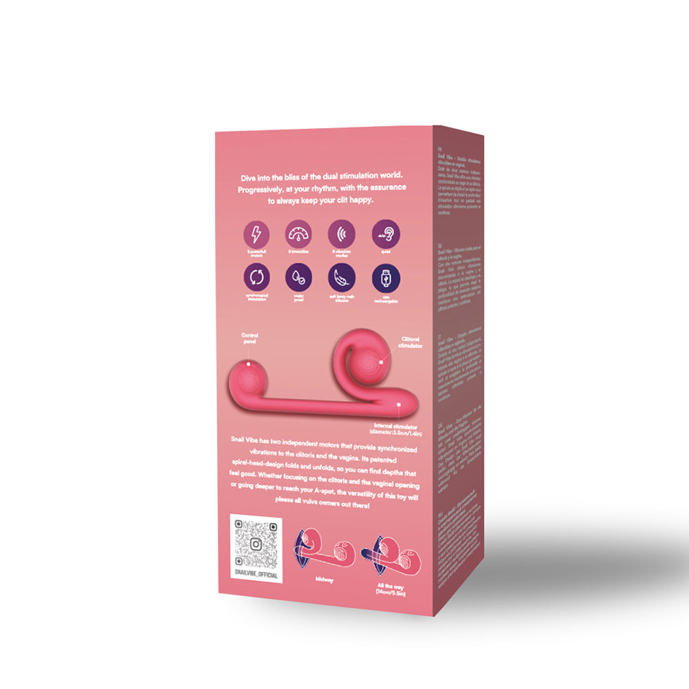 Snail Vibe Pink - Fantasies Boutique