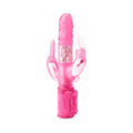 Pipedream Total Ecstasy Triple Stimulator Vibe Dual-Entry Rabbit Vibrator Pink - Fantasies Boutique