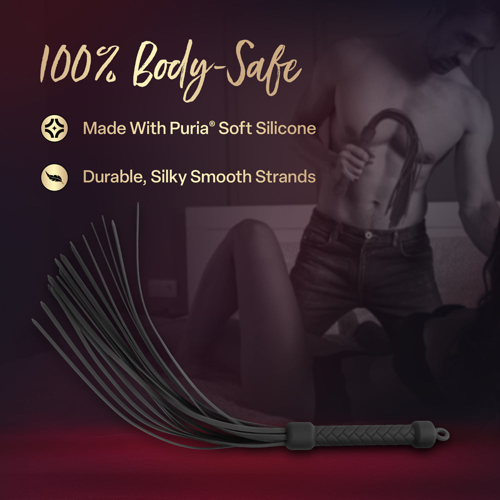 Temptasia Ardor Flogger Black