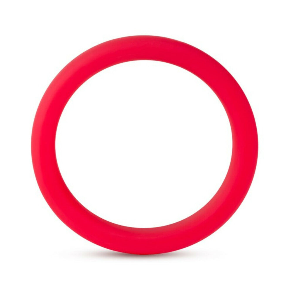 Blush Performance Silicone Go Pro Cock Ring Red - Fantasies Boutique