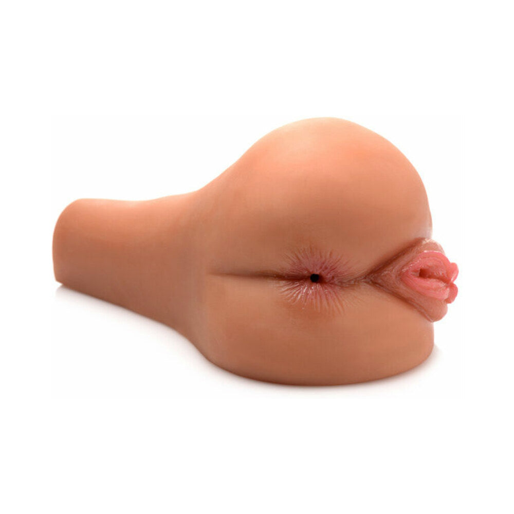 Curve Toys Mistress Juicy Mia Dual Entry Sidesaddle Masturbator Medium - Fantasies Boutique