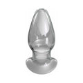 Pipedream Anal Fantasy Elite Collection Mega Anal Gaper Glass Tunnel Plug Clear - Fantasies Boutique