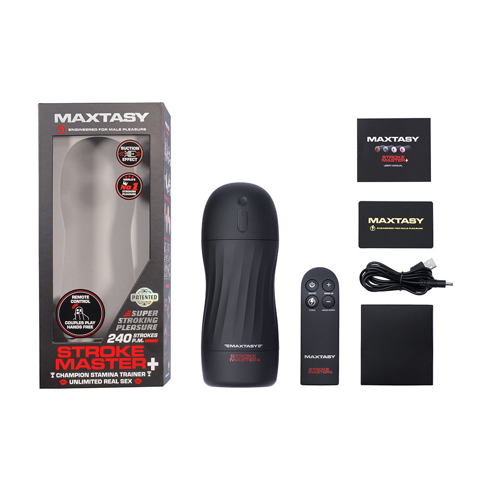 Maxtasy Stroke Master Realistic With Remote Nude Plus - Fantasies Boutique