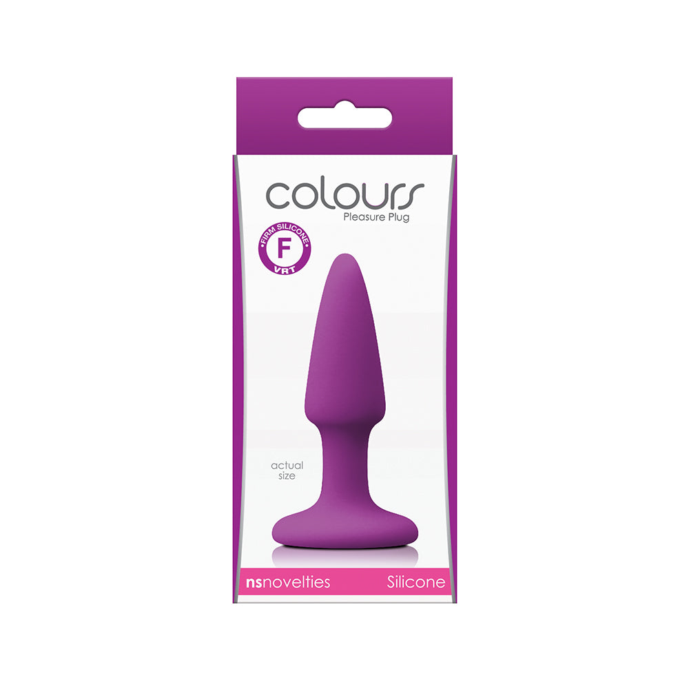 Colours Pleasure Plug Mini Purple - Fantasies Boutique