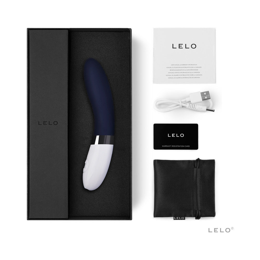 LELO LIV 2 Rechargeable G-Spot Vibrator Blue - Fantasies Boutique