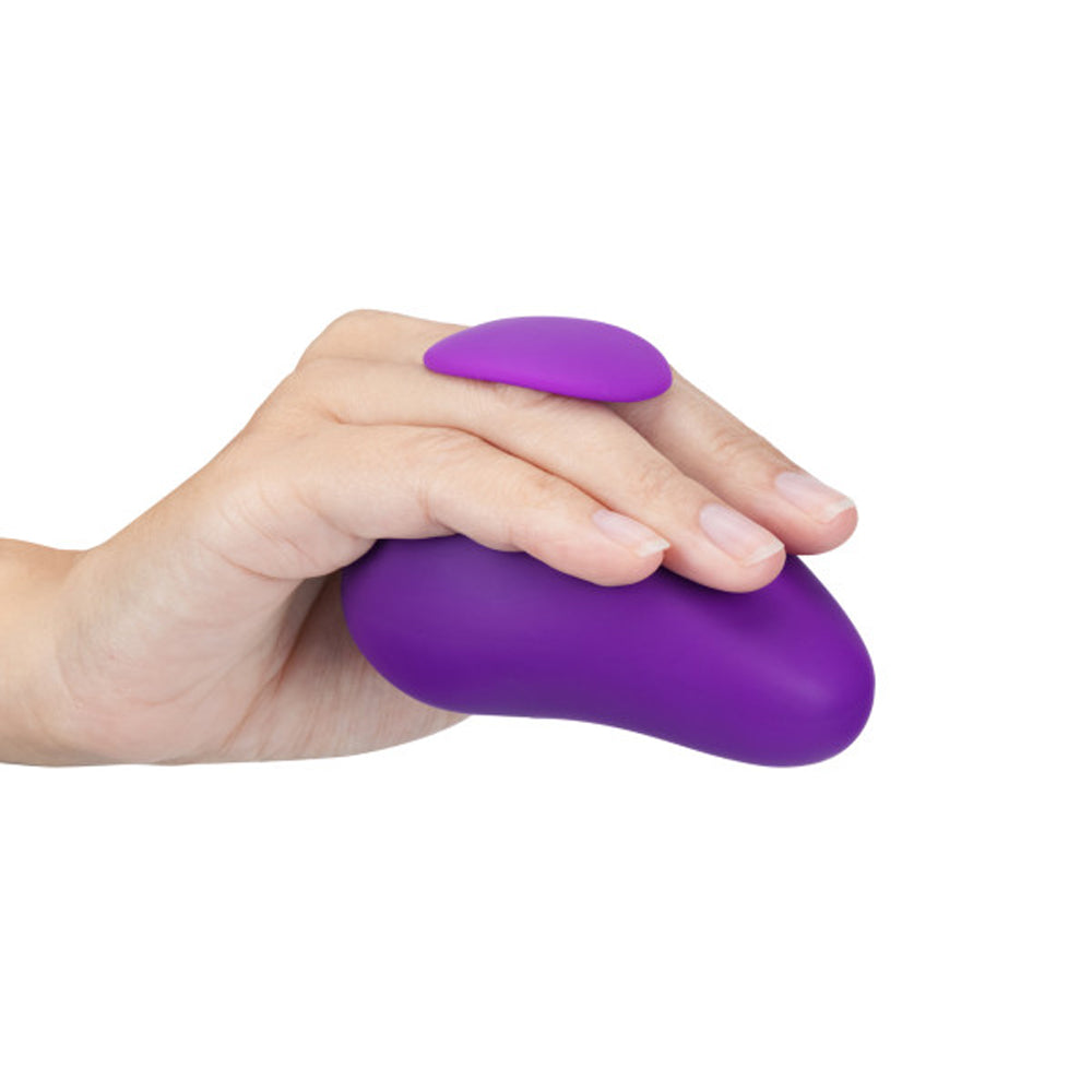 Blush Wellness Palm Sense Rechargeable Silicone Vibrator Purple - Fantasies Boutique