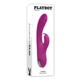Playboy Thumper Rechargeable Tapping Silicone Dual Stimulation Vibrator Wild Star - Fantasies Boutique