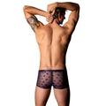 Male Power The Matchmaker Short with Ring Purple L