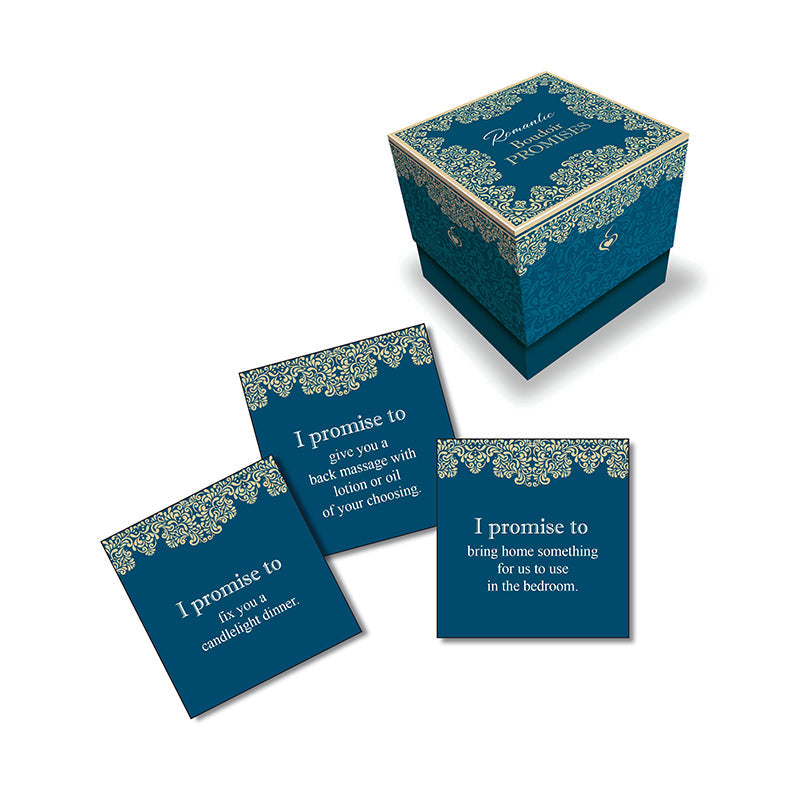Romantic Boudoir Promises Cards - Fantasies Boutique