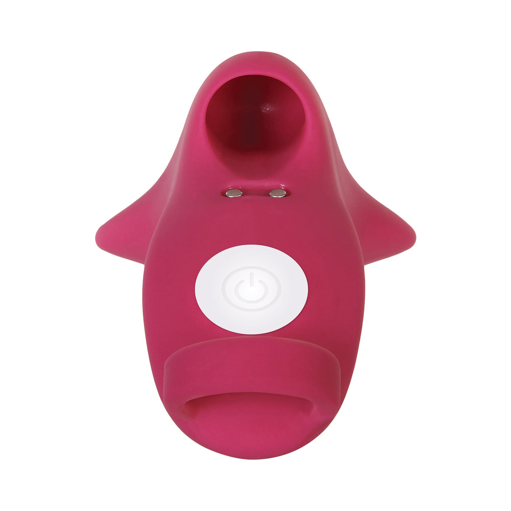 Evolved Frisky Finger Rechargeable Silicone Finger Vibrator Burgundy - Fantasies Boutique