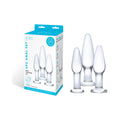 Glas 3-Piece Glass Anal Plug Training Set - Fantasies Boutique