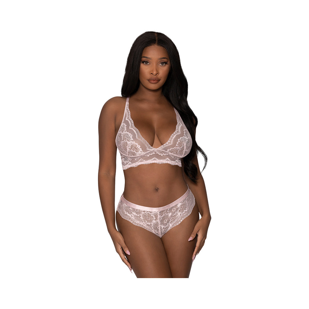 Magic Silk Seabreeze Cami & Short Set Blush S/M - Fantasies Boutique