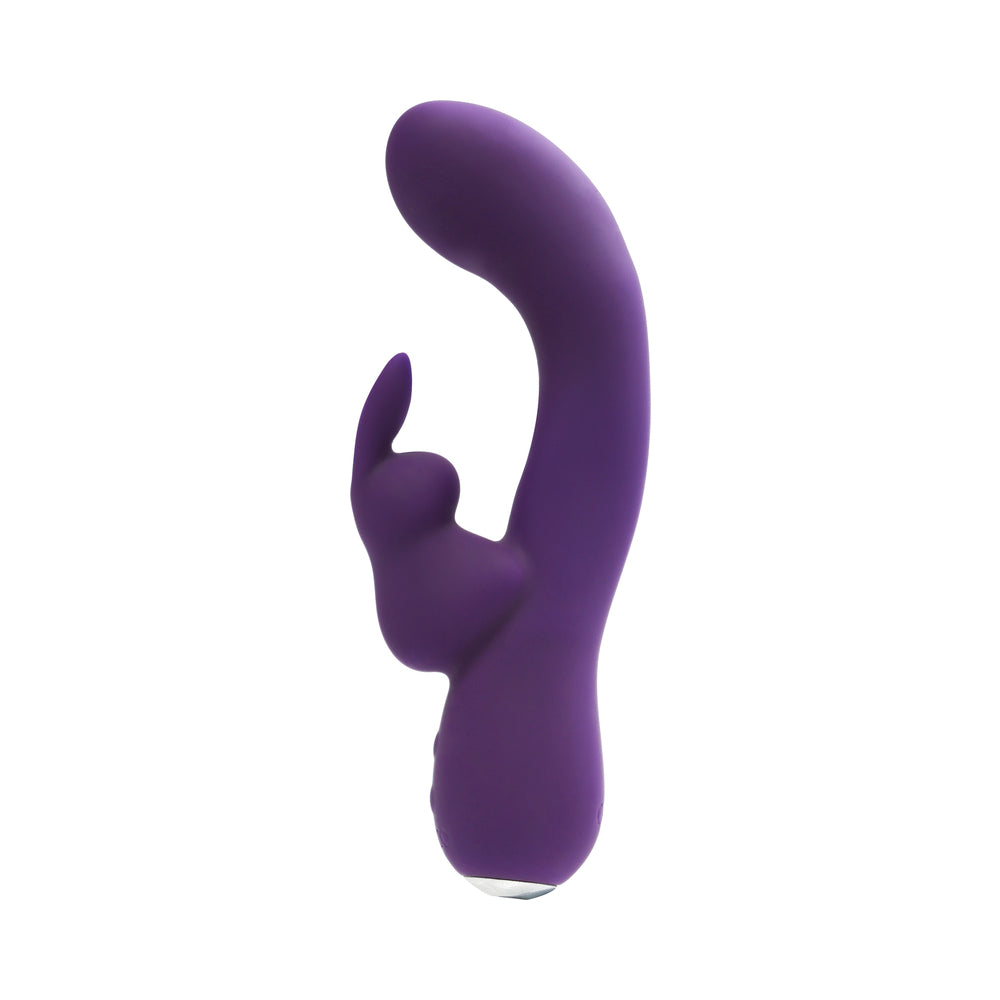 VeDO Kinky Bunny Rechargeable Rabbit Vibrator - Deep Purple - Fantasies Boutique