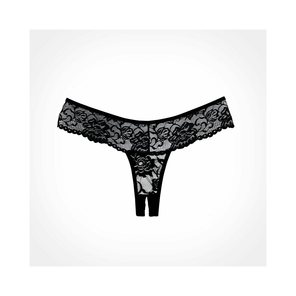 Allure Adore Chiqui Love Panty Black O/S
