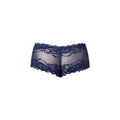 Male Power Sassy Lace Mini Short Sheer Pouch Navy M