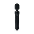 Wanachi Body Recharger Rechargeable Silicone Wand Vibrator Black - Fantasies Boutique