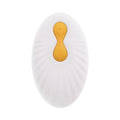 Gender X Sweet Embrace Vibrating 7 in. Dildo and Jock-Style Strap-On Harness Set Yellow/Black - Fantasies Boutique