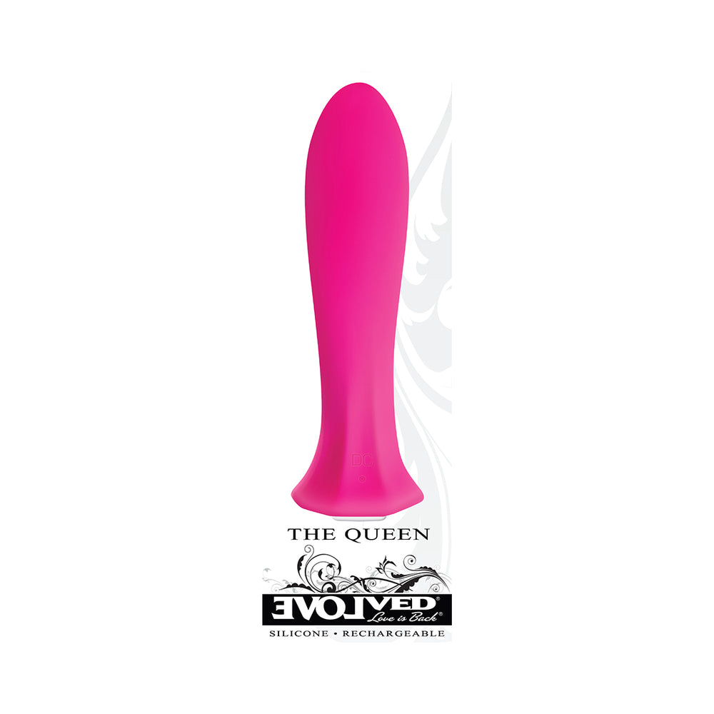 Evolved The Queen Rechargeable Silicone Mini Vibrator Pink - Fantasies Boutique