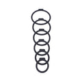 Tantus O-Ring Set Onyx (Bag)