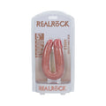 RealRock 5 in. U-Shaped Double Dildo Beige - Fantasies Boutique