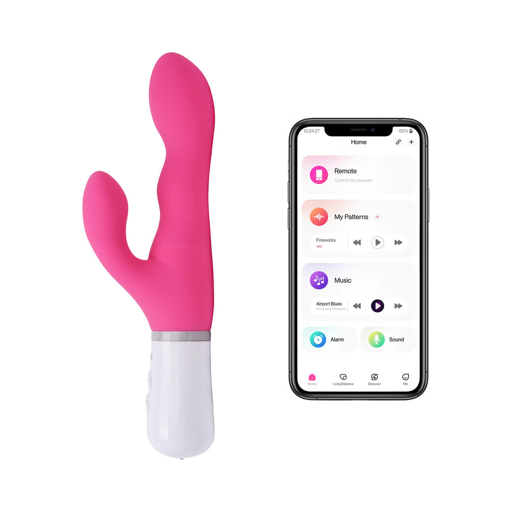 Lovense Nora Bluetooth Remote-Controlled Long-Distance Rabbit Vibrator - Fantasies Boutique