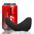 Hunkyjunk Buzzfuck Cock & Ball Sling with Taint Vibrator Tar Ice - Fantasies Boutique