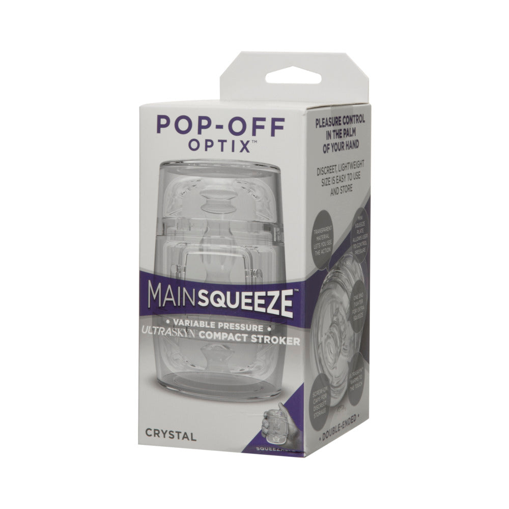 Main Squeeze POP-OFF OPTIX Crystal - Fantasies Boutique