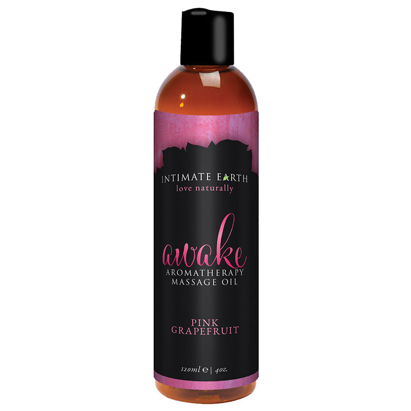 Intimate Earth Awake Massage Oil 120 ml/4 oz - Fantasies Boutique