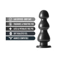 Jet Fierce 10 in. Anal Plug Carbon Metallic Black - Fantasies Boutique