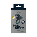 VeDO Frisky Bunny Rechargeable Vibrating Ring - Black Pearl
