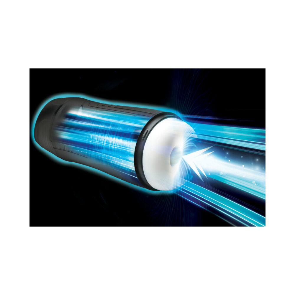 Jock 9X Sucking & Vibrating Masturbator White - Fantasies Boutique