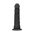 RealRock Realistic 7 in. Dildo With Suction Cup Black - Fantasies Boutique