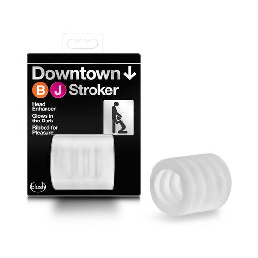 Blush X5 Men Downtown BJ Stroker Oral Enhancer Clear - Fantasies Boutique