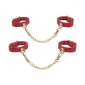 Temptasia Ardor Wrist & Ankle Restraints Red