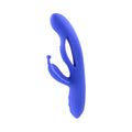 Evolved Butterfly Dreams Rechargeable Dual Stim Vibe Silicone Blue - Fantasies Boutique