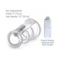 Fantasy X-tensions Vibrating Cock Cage Clear - Fantasies Boutique